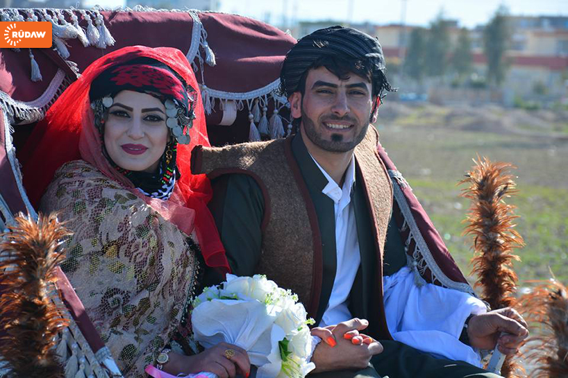 Traditional Kurdish wedding ceremony in Kalar
